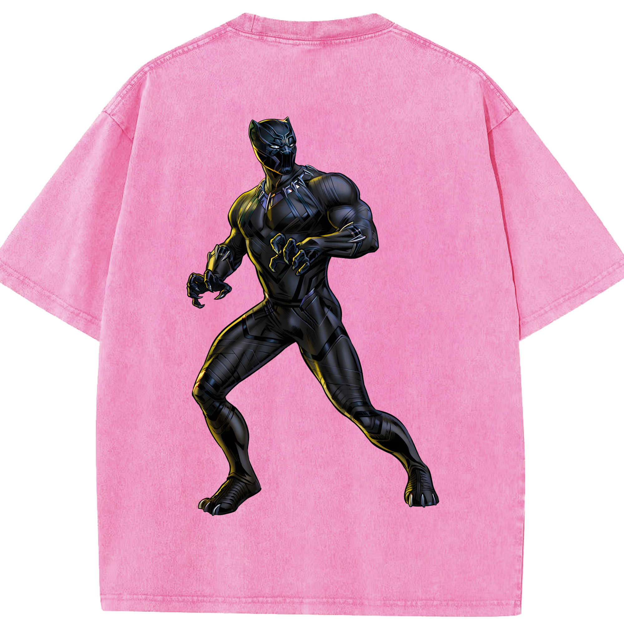 （画像用） アベンジャーズ The Avengers 綿100% ヴィンテージ風 半袖Tシャツ（背面プリント）